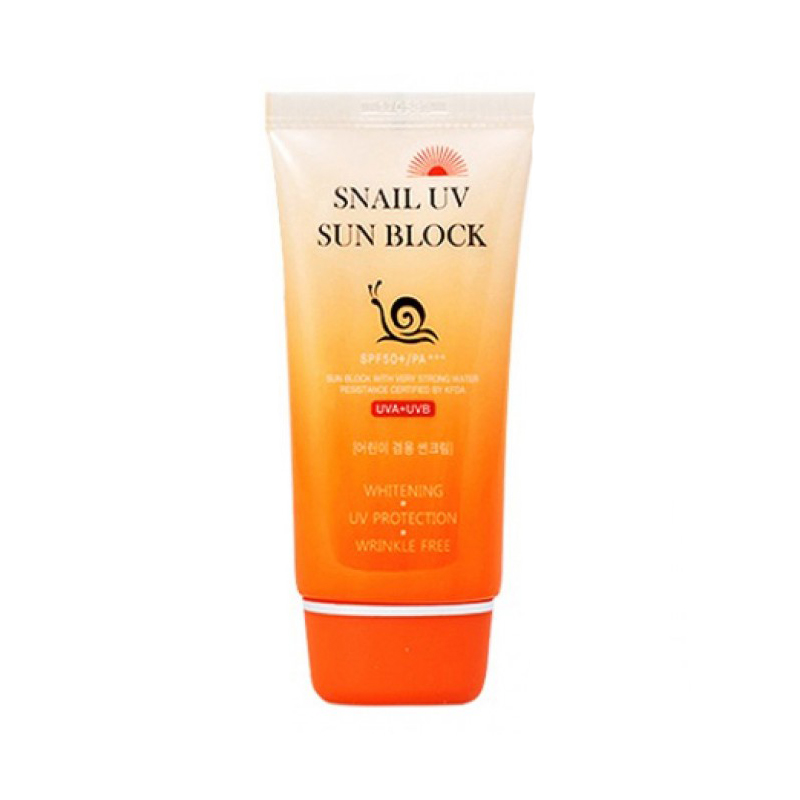 Jigott Snail Uv Sun Block Cream SPF50 + / PA +++ (70ml)