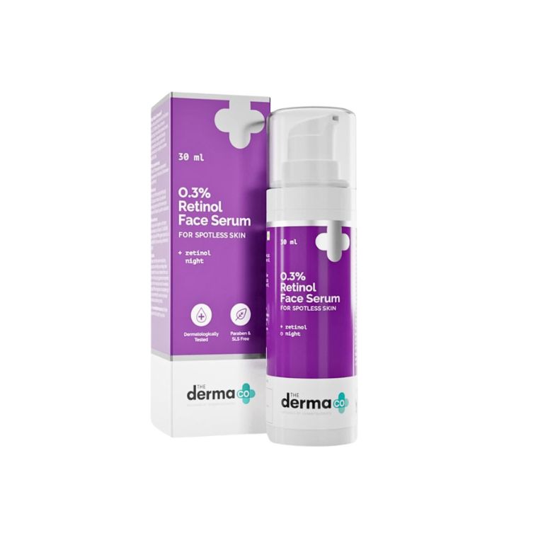 The Derma Co 0.3% Retinol Face Serum For Spotless Skin (30ml)