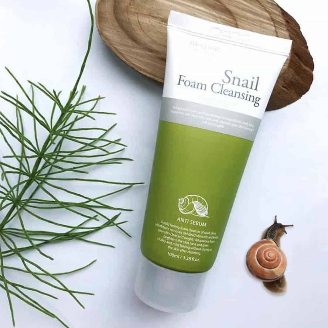 3W Clinic Snail Cleansing Foam (100ml)