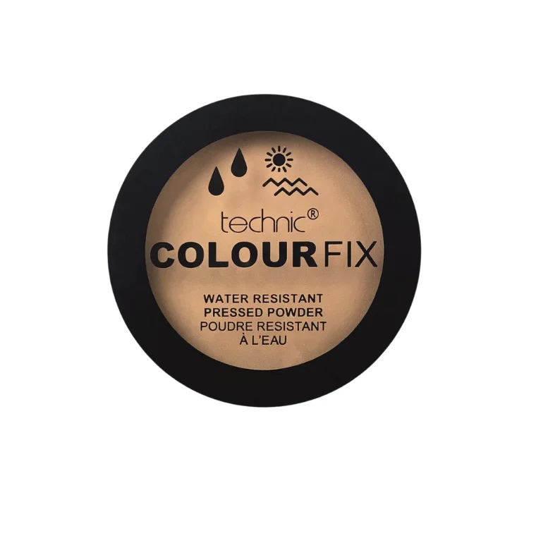 Technic Colour Fix Water Resistant Pressed Powder Pecan (10ml)