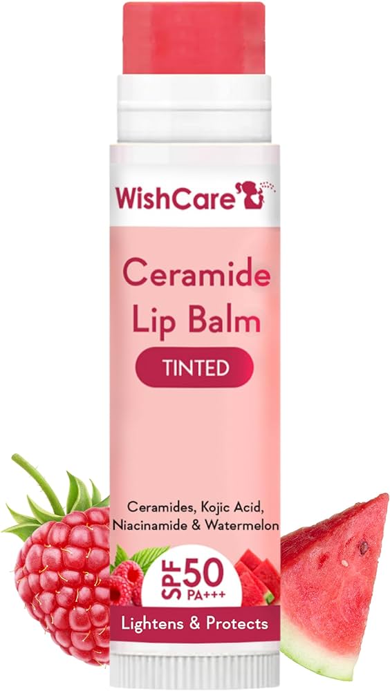 Wishcare Ceramide Lip Balm with SPF 50 PA+++  Tinted (5gm)