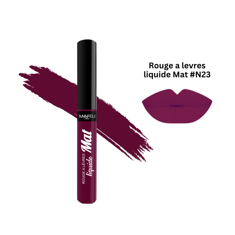 Anafeli Rouge a levres liquide Mat #N23 (7ml)