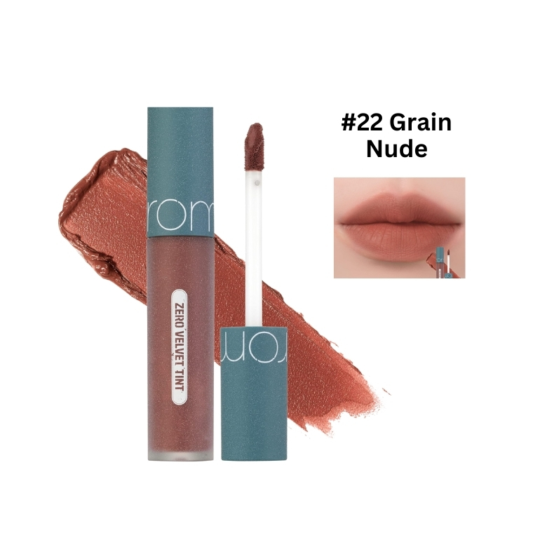 Rom&nd Zero Velvet Tint #22 Grain Nude(5.5gm)