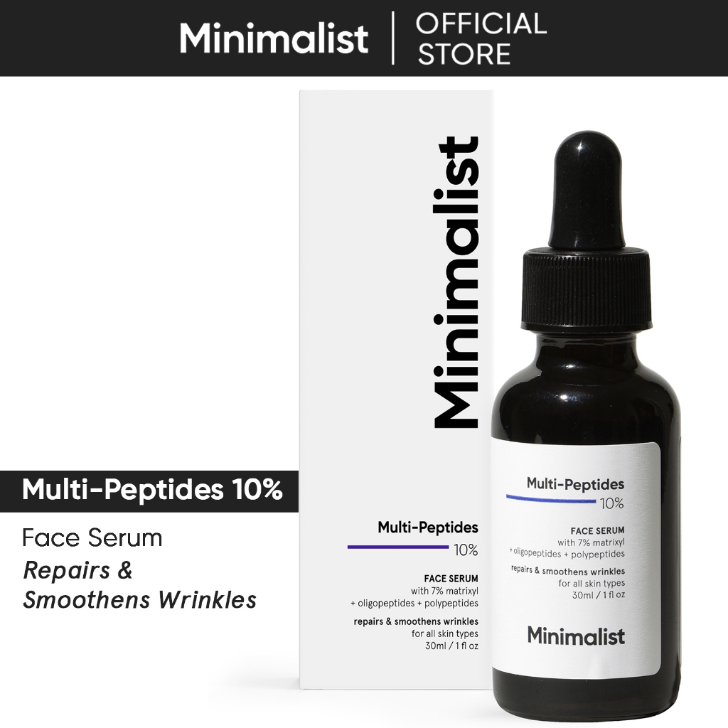 Minimalist Multi Peptides 10% Face Serum (30ml)