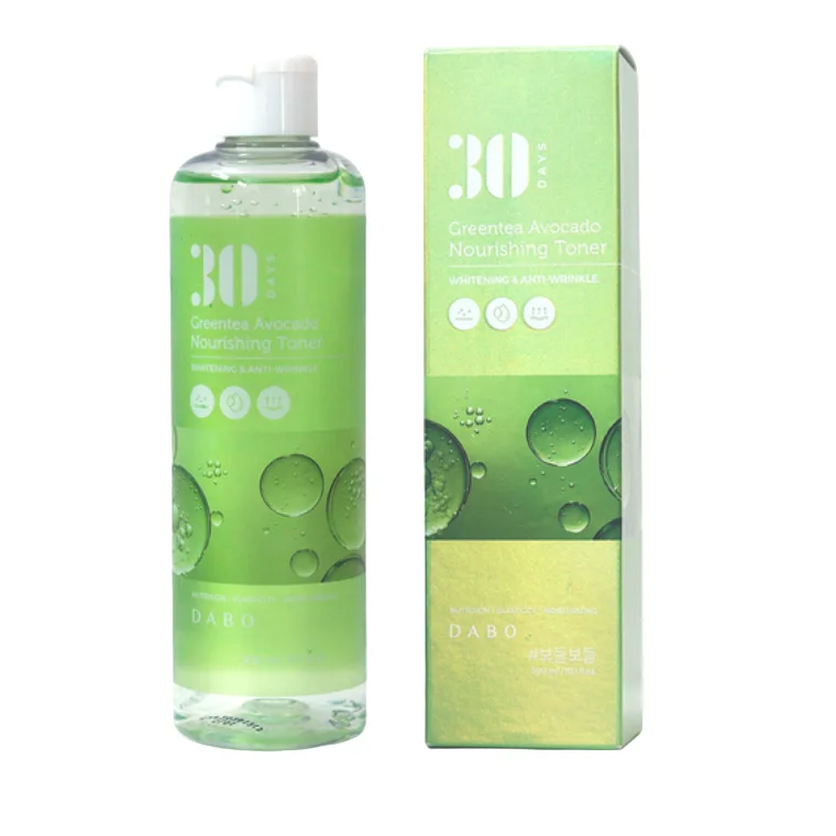 Dabo 30 Days Green Tea Avocado Nourishing Toner (300ml)