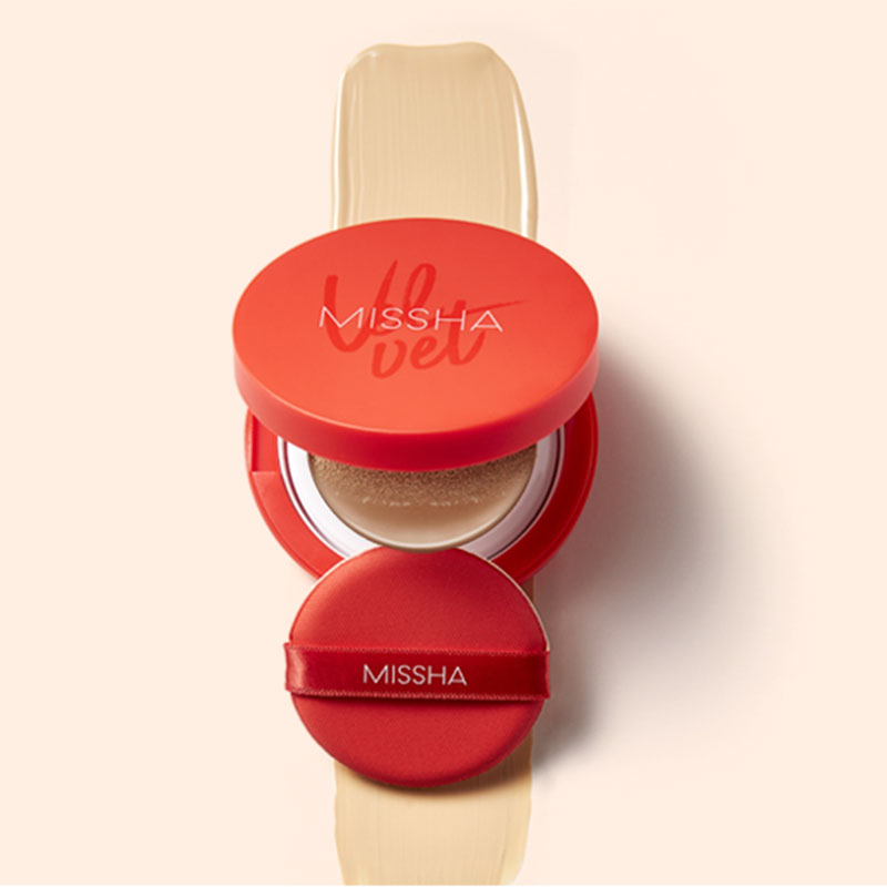 Missha Velvet Finish Cushion #21 Neutral Light Beige (15gm)