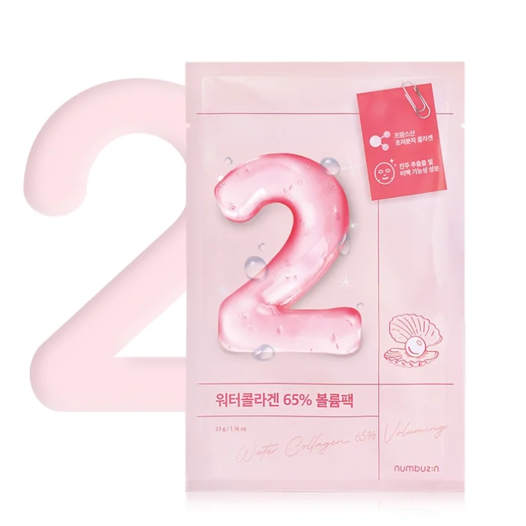 Numbuzin No.2 Water Collagen 65% Voluming Sheet Mask (27ml)