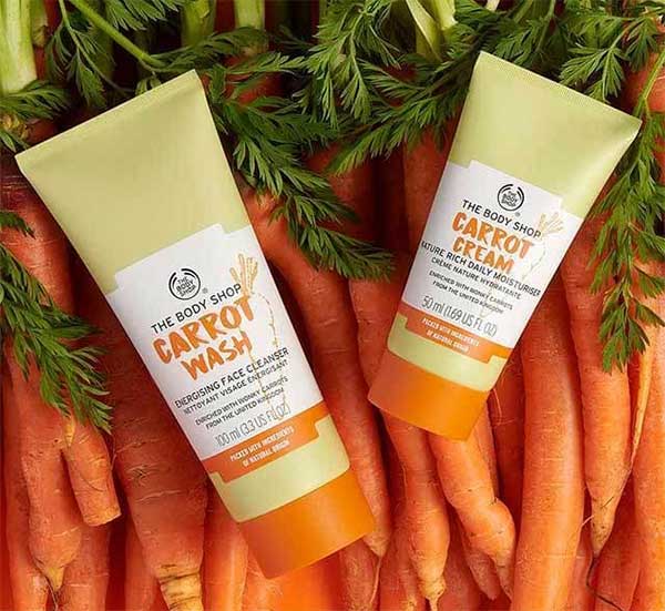 The Body Shop Carrot Wash Energising Face Cleanser (100ml)