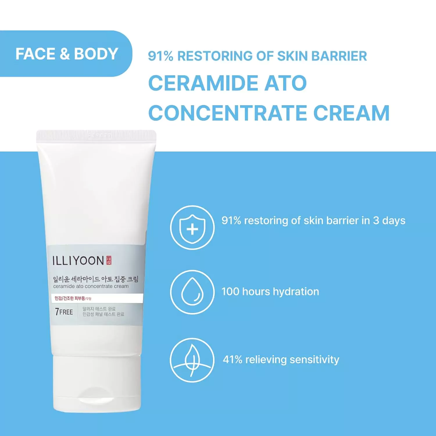 Illiyoon Ceramide Ato Concentrate Cream (30ml)