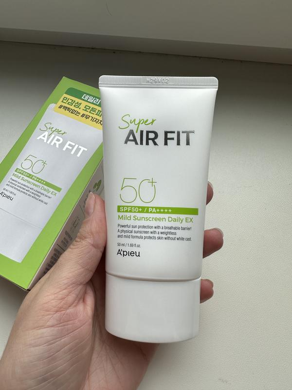 A'pieu Super Air Fit SPF50+ PA++++ Mild Sunscreen Daily Ex (50ml)