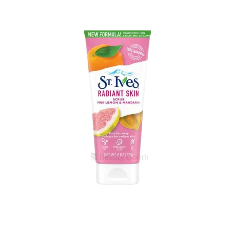 St. Ives Radiant Skin Pink Lemon and Mandarin Orange Face Scrub (170 gm)