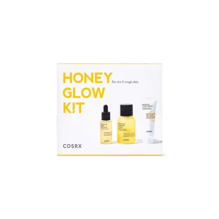 Cosrx Honey Glow Kit Propolis Trial Kit 3 Step (30ml+10ml+15ml) 55ml