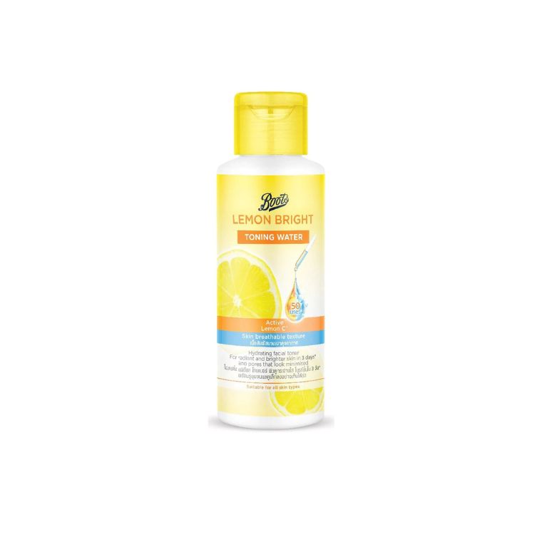 Boots Lemon Bright Toning Water (100ml)