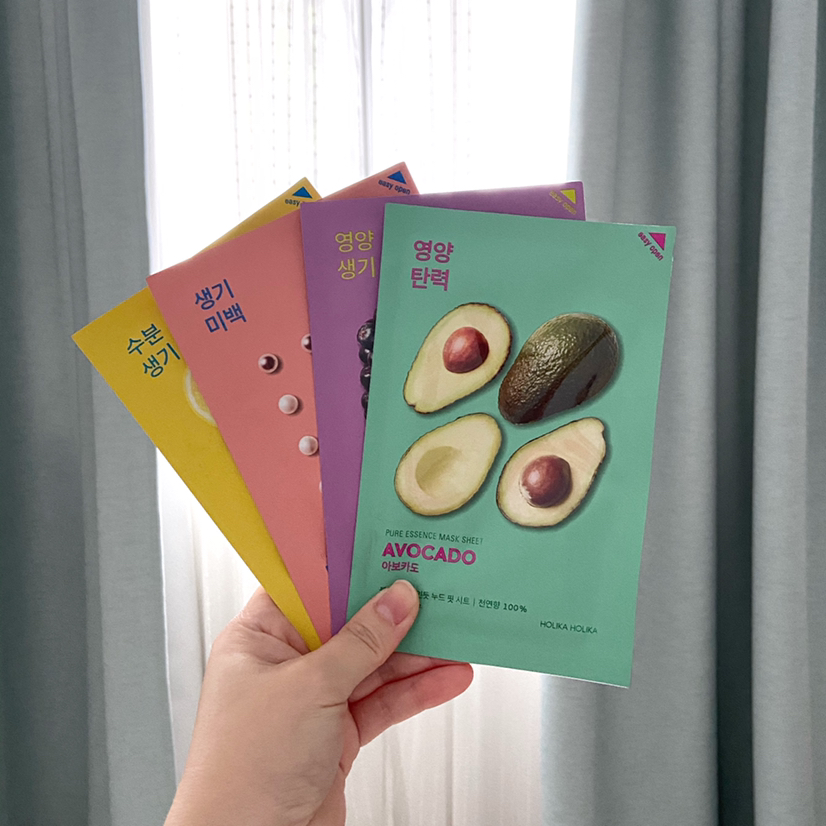 Holika Holika Pure Essence Mask Sheet Avocado (20ml)