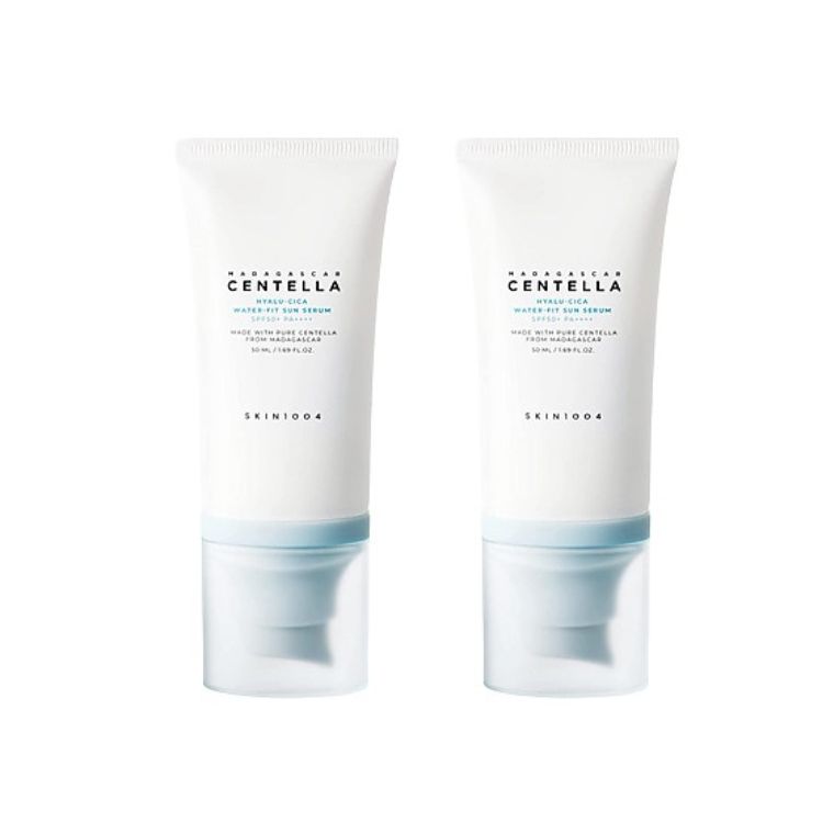 SKIN1004 Madagascar Centella Hyalu-Cica Water-Fit Sun Serum Twin Pack (50ml+50ml)
