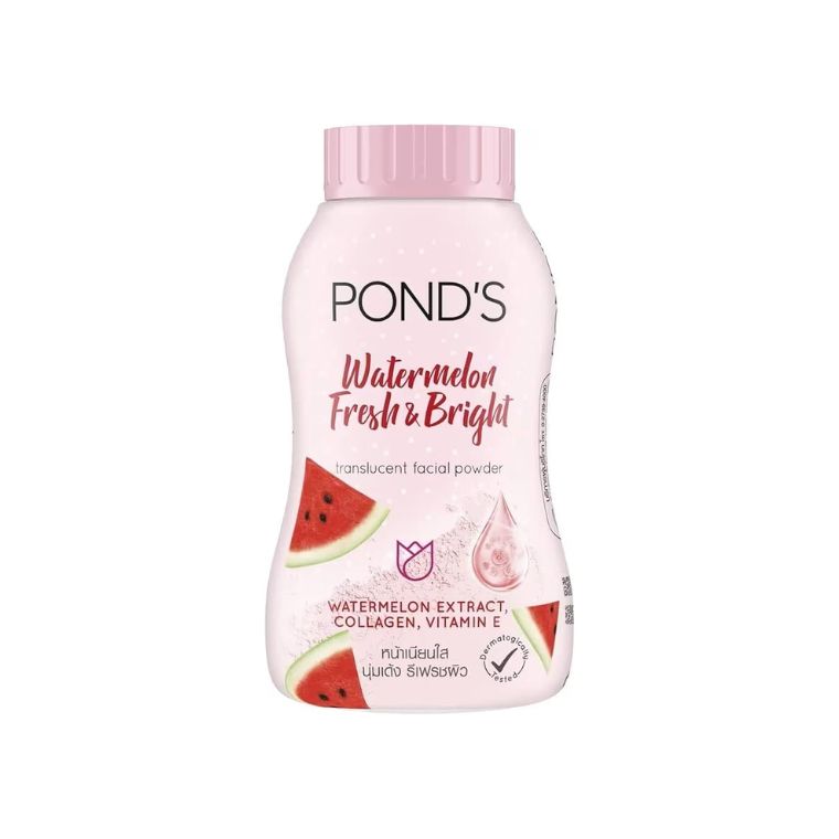 Pond's Watermelon Fresh & Bright Translucent Facial Powder (50gm)