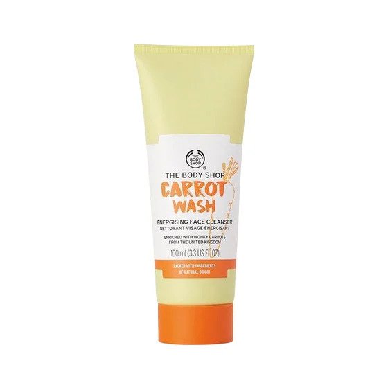 The Body Shop Carrot Wash Energising Face Cleanser (100ml)