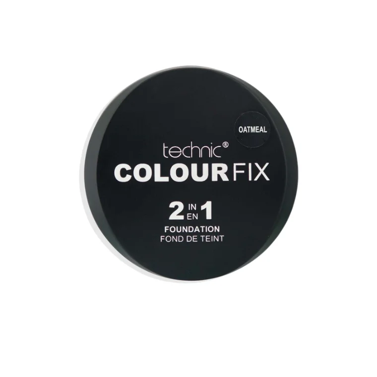 Technic Colour Fix 2 in 1 Powder Plus Foundation(Oatmeal)– 12g