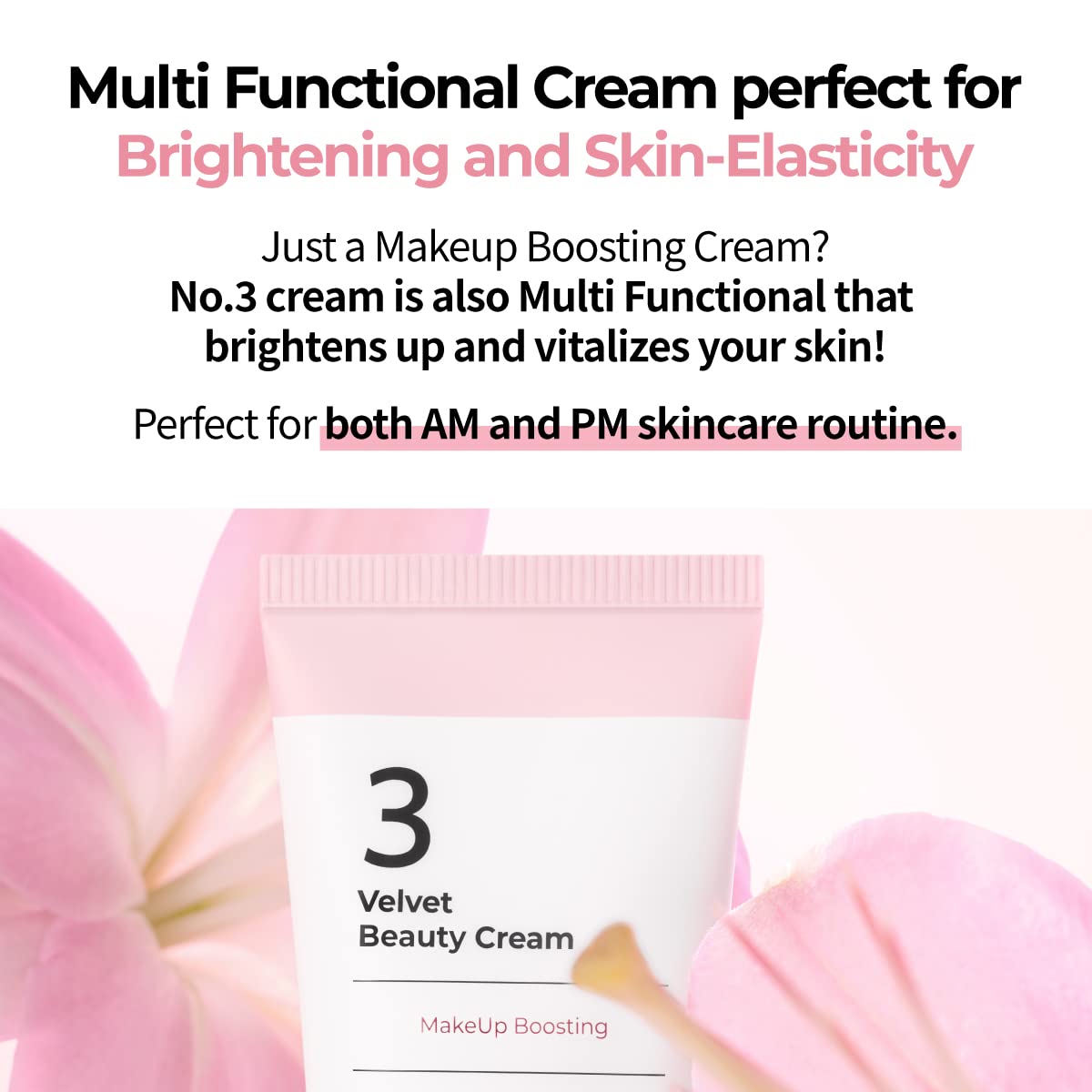 Numbuzin No.3 Velvet Beauty Cream(60ml)