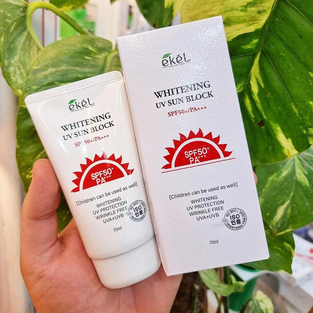 Ekel Whitening UV Sun Block Cream SPF50+PA+++ (70ml)