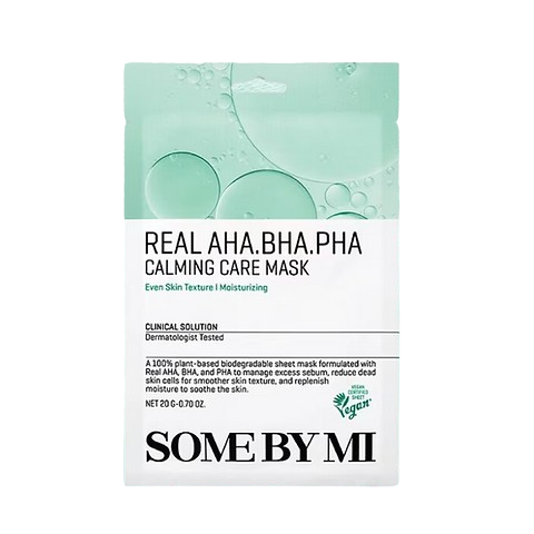 Some By Mi Real Aha Bha Pha Calming Care Mask (20gm)