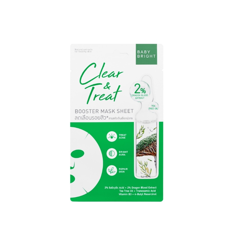 Baby Bright Clear & Treat Booster Mask Sheet (20gm)