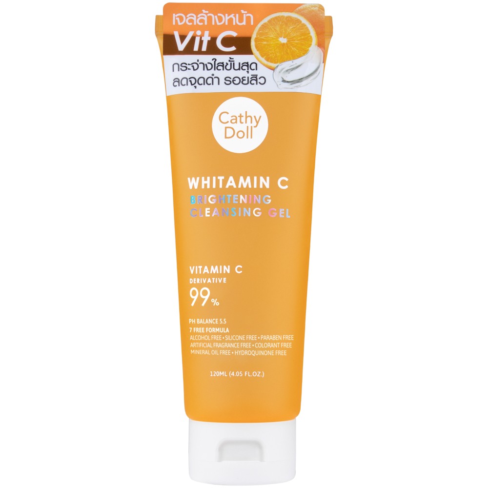 Cathy Doll Whitamin C Brightening Cleansing Gel (120 ml)