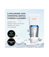 Anua 8 Hyaluronic Acid Hydrating Gentle Foaming Cleanser (150ml)