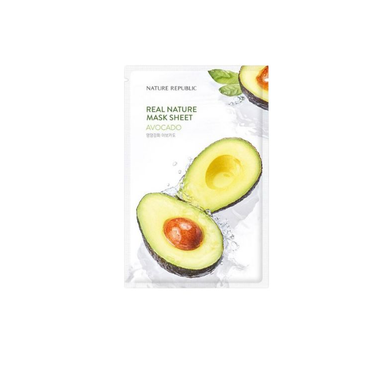 Nature Republic Real Nature Avocado Mask Sheet (23ml)