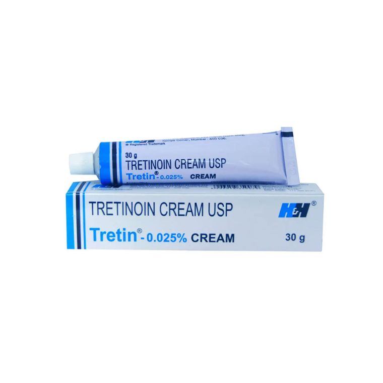 H&H Tretinoin Cream USP Tretin 0.025% (30gm)