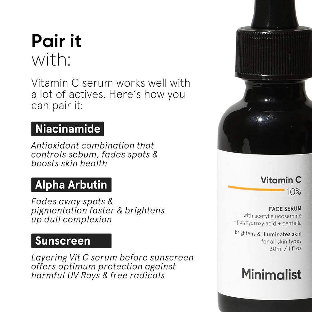 Minimalist Vitamin C 10% Face Serum (30ml)