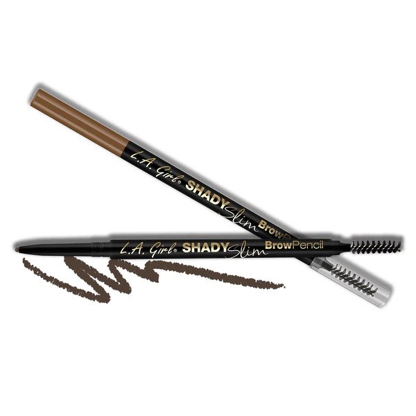 L A Girl Shady Slim Brow Pencil - Medium Brown GB356 (0.08 gm)