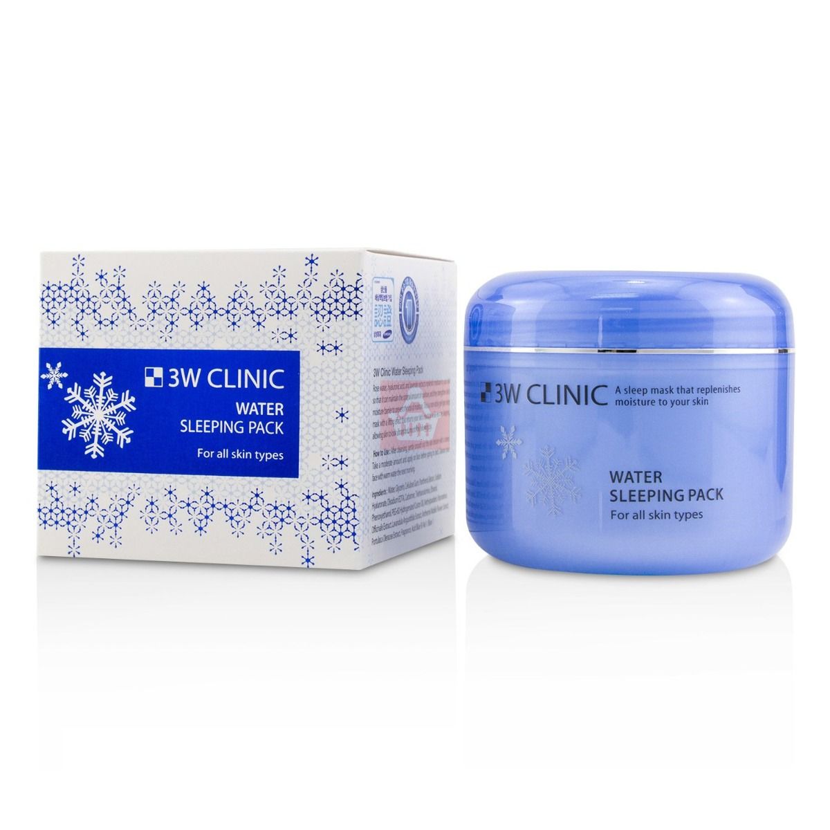 3w Clinic Water Sleeping pack (100ml)(2024/02/23)