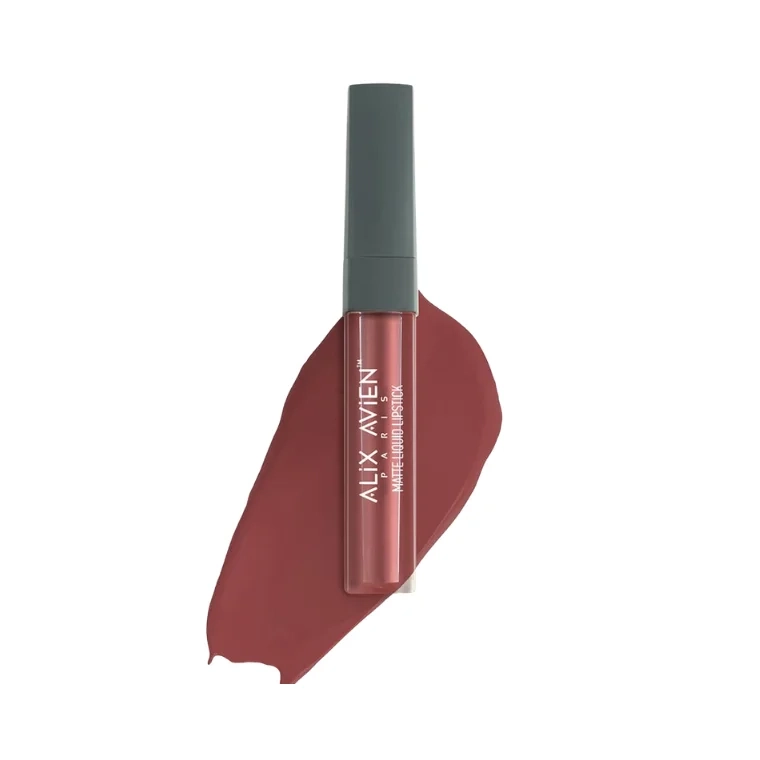 Alix Avien Paris Matte Liquid Lipstick #504 Spicy Terracotta (3ml)