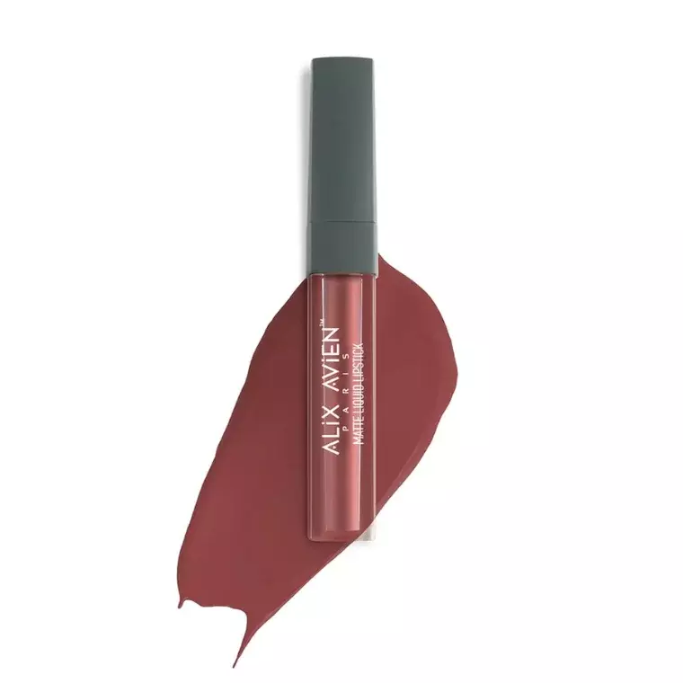 Alix Avien Paris Matte Liquid Lipstick #504 Spicy Terracotta (3ml)