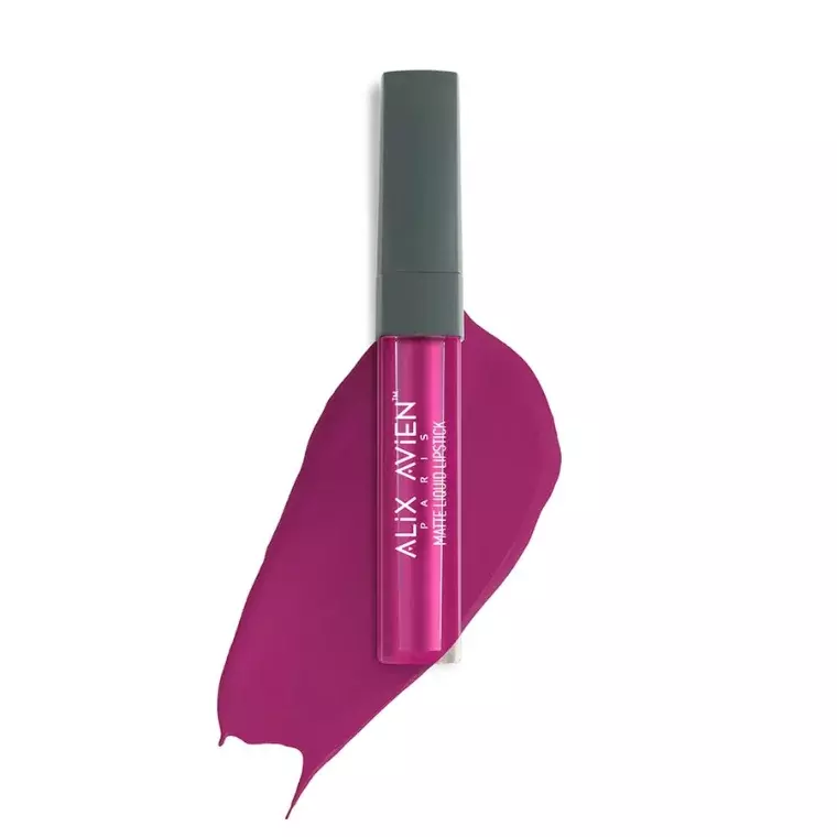 Alix Avien Paris Matte Liquid Lipstick #516 True Fuchsia (3ml)