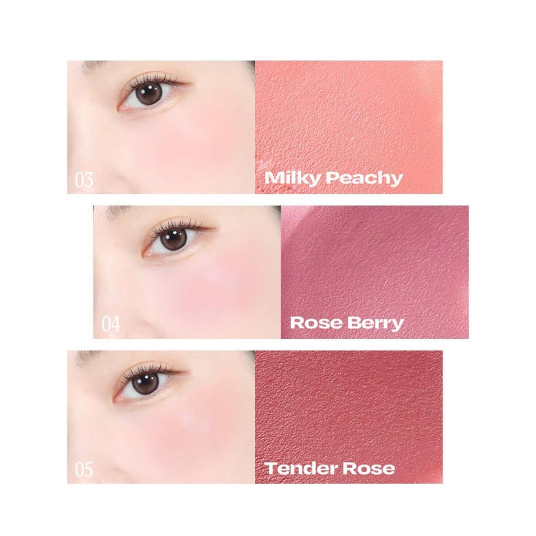 Alternative Stereo Balmy Cream Cheek Blush #00 Nudy Apricot(2.5gm)