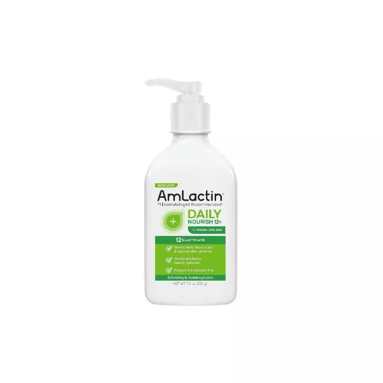 AmLactin Daily 12% Lactic Acid Moisturizing Lotion for Rough and Dry Skin (400gm)