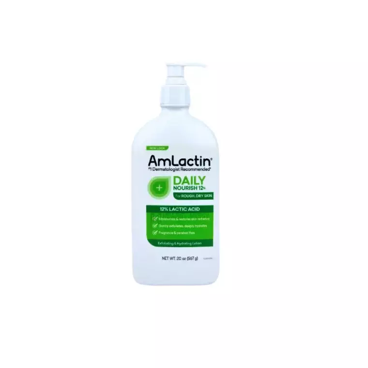 AmLactin Daily Nourish Lotion 12% Lactic Acid Exfoliating & Hydrating Lotion (567gm)
