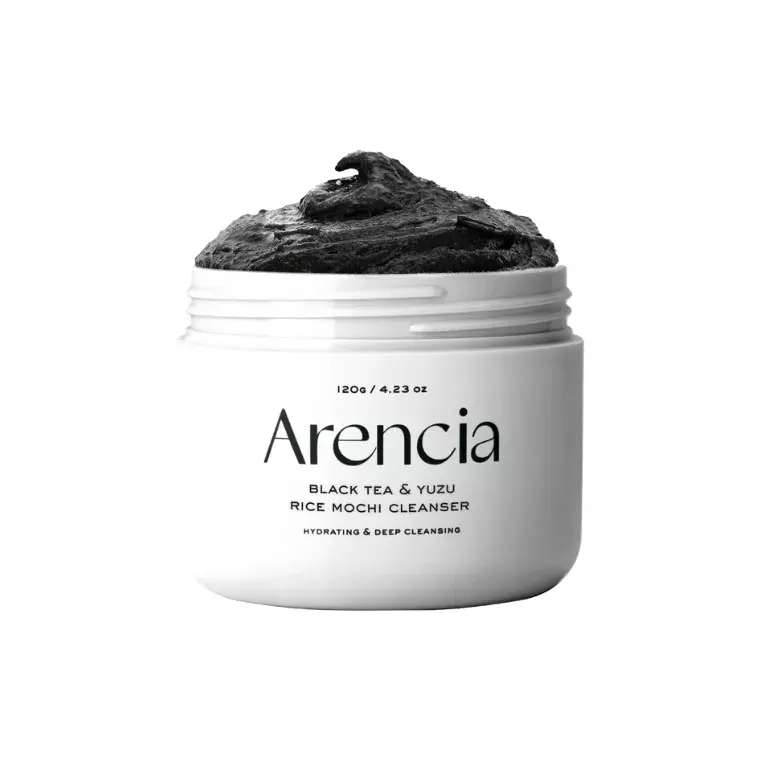 Arencia Black Tea Rice Mochi Cleanser (120gm)