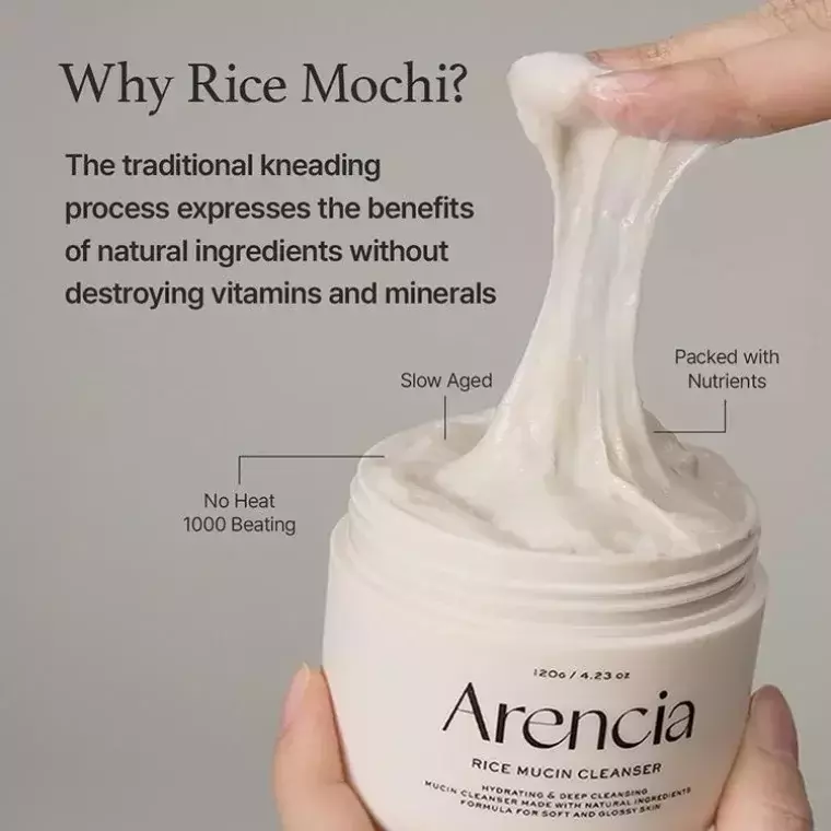 Arencia Rice Mucin Cleanser (120gm)