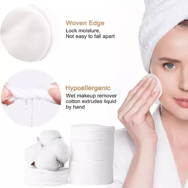Athena Beaute Cotton Wool Cosmetic Pads (120pcs)