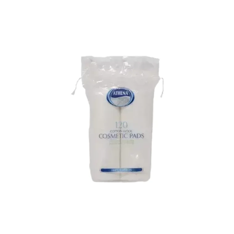 Athena Beaute Cotton Wool Cosmetic Pads (120pcs)