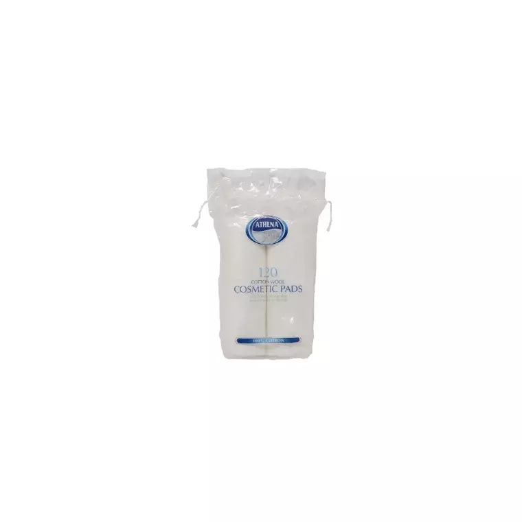 Athena Beaute Cotton Wool Cosmetic Pads (120pcs)