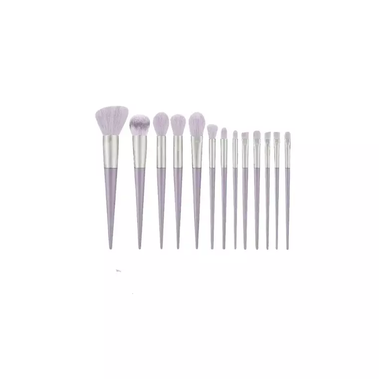 Blink Cosmetic Brush Set for Eye & Face-Purple (13pcs)