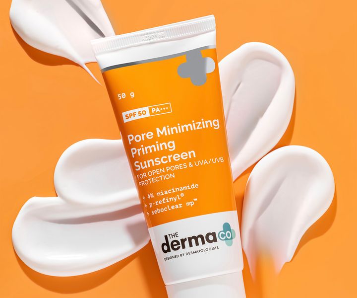 The Derma Co Pore Minimizing Priming Sunscreen Spf 50 (50gm)