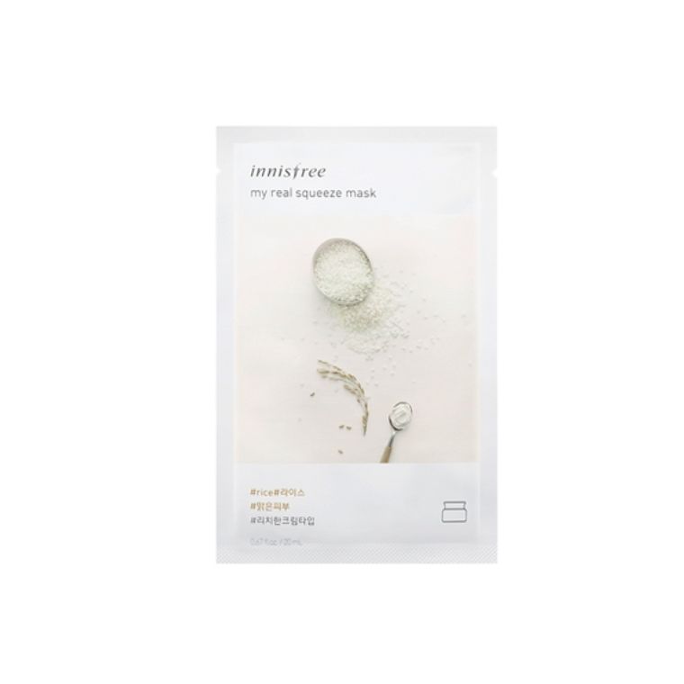 Innisfree My Real Squeeze Mask - Rice (20ml)