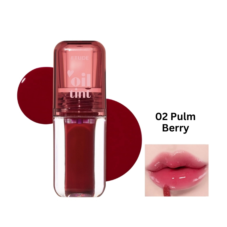 Etude House Dear Darling Oil Tint - 02 Pulm Berry (4.2gm)