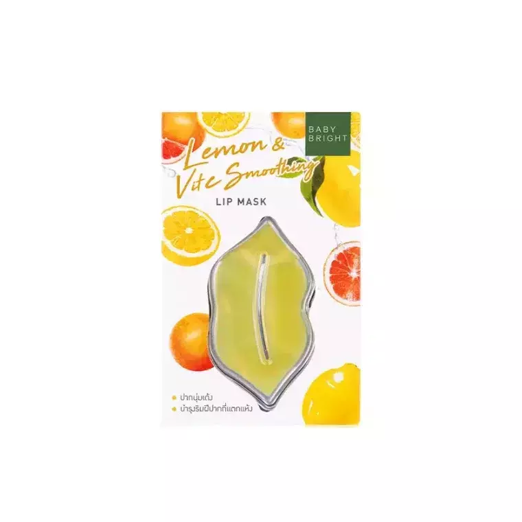 Baby Bright Lemon & VitC Smoothing Lip Mask (10gm)