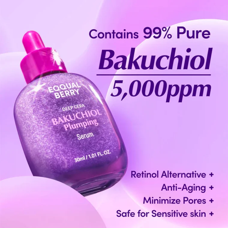 Eqqualberry Bakuchiol Plumping Serum (30ml)